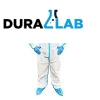 DURALAB WLO3001 Medical Disposable Coverall Microporous Type 4/5/6 EN14126 Microporous 63gsm