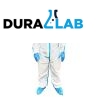 DURALAB WLO3001 Medical Disposable Coverall Microporous Type 4/5/6 EN14126 Microporous 63gsm