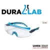 UVEX 9167602 OTG SN CB Safety Spectacle Blue Frame Clear Supravision Excellence Len