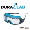 UVEX 9142100 Super OTG Guard CB Safety Spectacle Blue Frame Clear Supravision Excellence Len